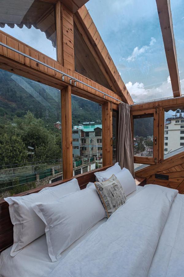 Saffronstays Monarch Manor, Manali - Regal Mansion Exterior photo